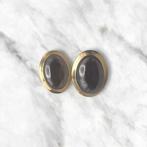 Vintage Hematite Earrings